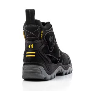 Buckbootz BSH014 S3 zwart enkellaars - Afbeelding 4