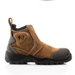 Buckbootz BSH014BR instapper halfhoog 1