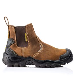 Buckbootz BSH006 S3 Hoog Bruin werkschoenen
