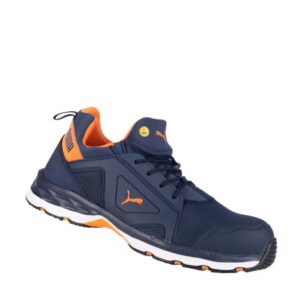 Puma Chase Blue Orange Low 64378 werkschoenen S1PS ESD HRO SR – Licht, sportief en met maximale bescherming - Afbeelding 2